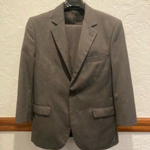 Olive Green Classic Business Suit
